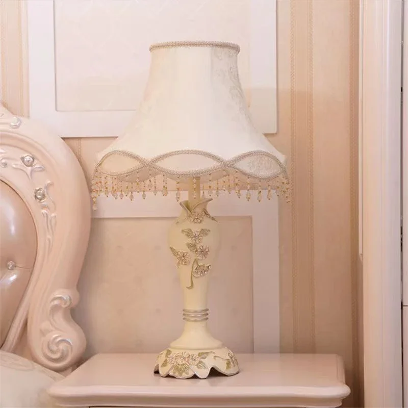 ELARA Европейская настольная лампа Торшер Роскошная гостиная Спальня Кабинет