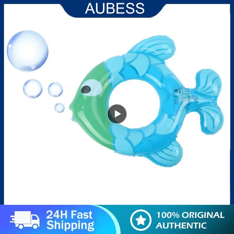 

Cute Print Pattern Cartoon Exquisite Sealing Safe Swimming Ring Reassuring Pvc Material Swimming Rings Smooth Thickening