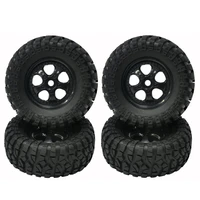 4pcs rubber tires tyre wheel for hbx haiboxing 901 901a 903 903a 905 905a 112 rc car upgrades parts spare accessories