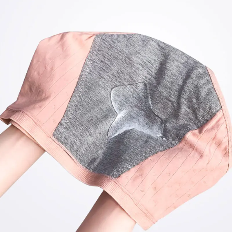 Трусики для менструации хлопковые трусики женское нижнее белье с защитой от