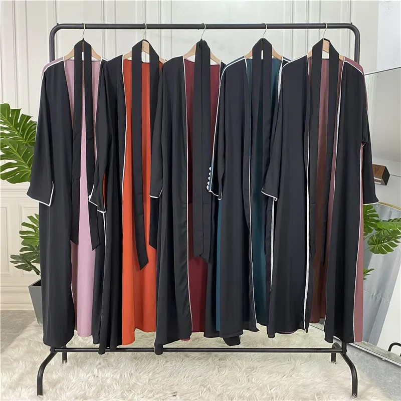 2025 Рамадан Абая женское мусульманское платье Дубай кафтан лоскутное джилбаб