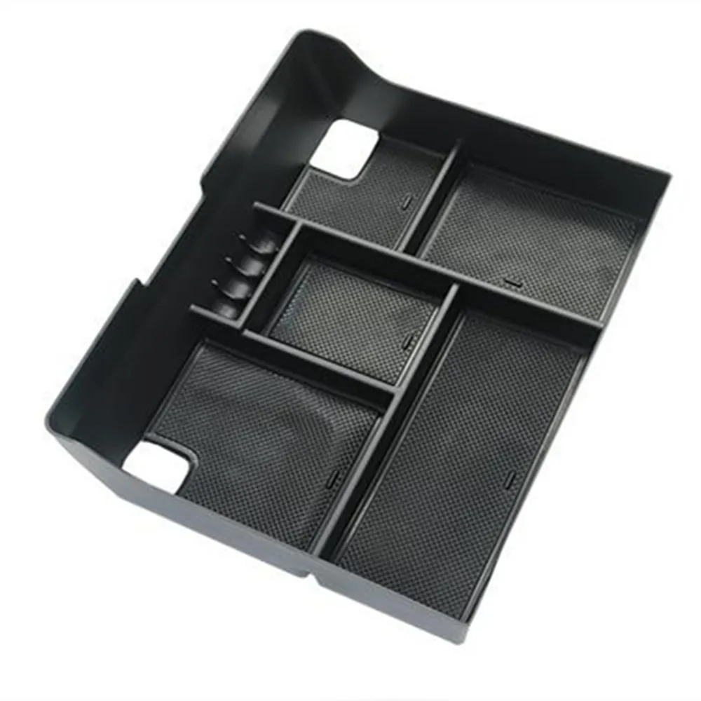 

Органайзер для центральной консоли автомобиля, подлокотник, ящик для хранения, поднос, подходит для Cadillac Escalade 2015 2016 2017, аксессуары для стайлинга автомобилей