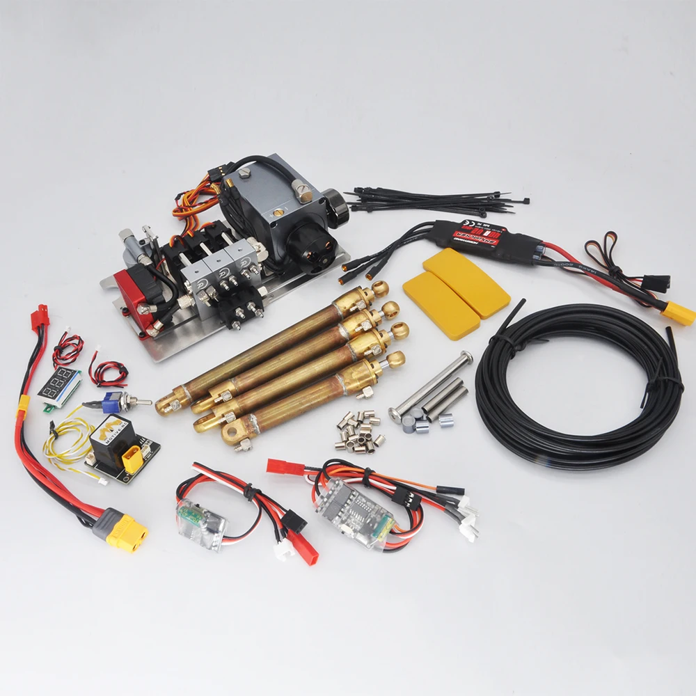 Комплект для преобразования радиоуправляемой гидравлической системы Huina 1599 1:14