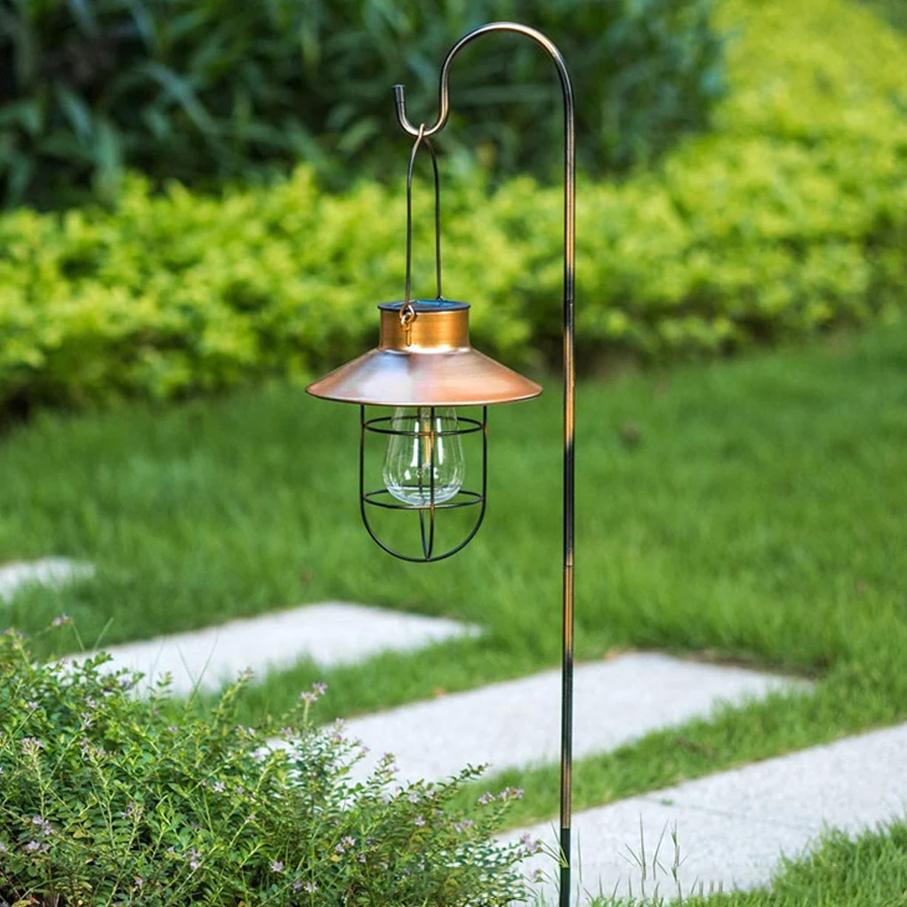 

Solar Lantern Vintage Outdoor Tungsten Lamp Waterproof Light Garden Backyard Terrace Camping Tent Emergency Ornaments