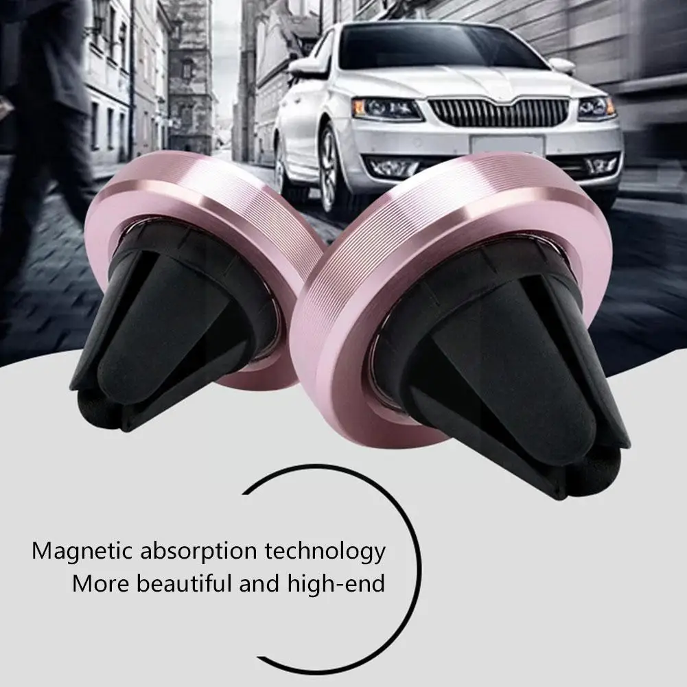 

Air Outlet Magnetic Suction Mobile Phone Bracket Multifunctional Strong Phone Mount Phone Car Holder Holder Magnetic Mobile M1T5