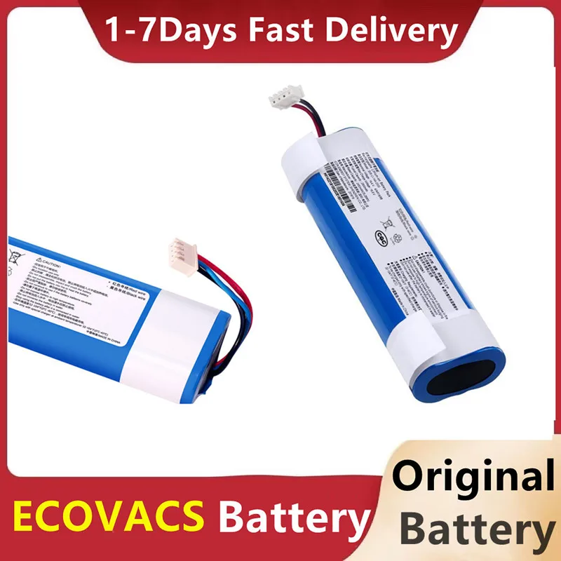 

ECOVACS Original Battery S10-LI-144-5200mAh Robotic Vacuum Cleaner Replacement for OZMO T9 AIVI T9 AIVI Plus 920 950