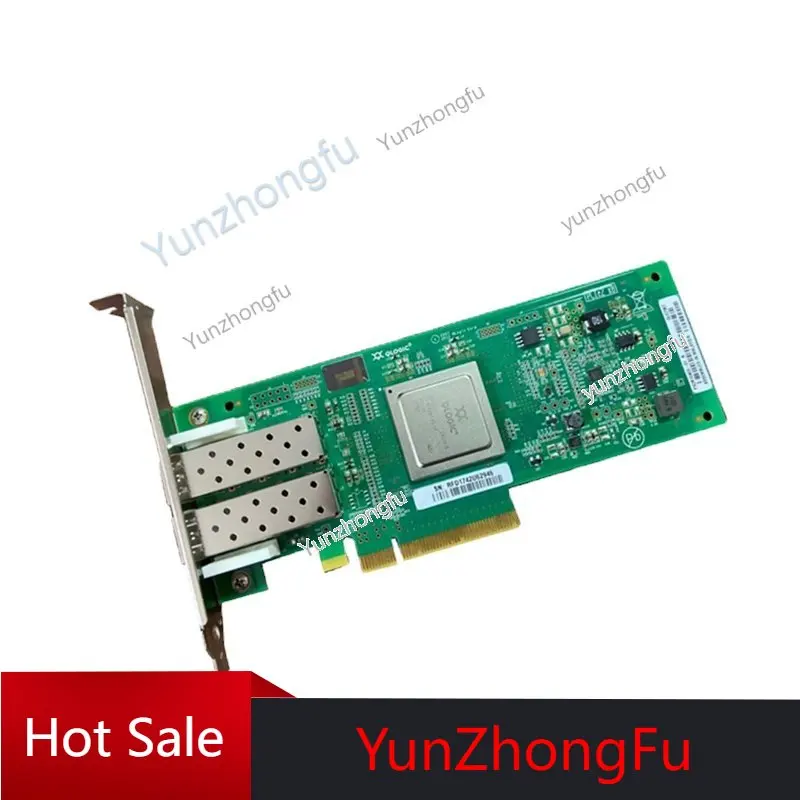 

Dual Port Fibre Channel Host Bus Adapter HBA Card QLogic QLE2562-IBM 42d0512 42d0510 PCIe 8gb