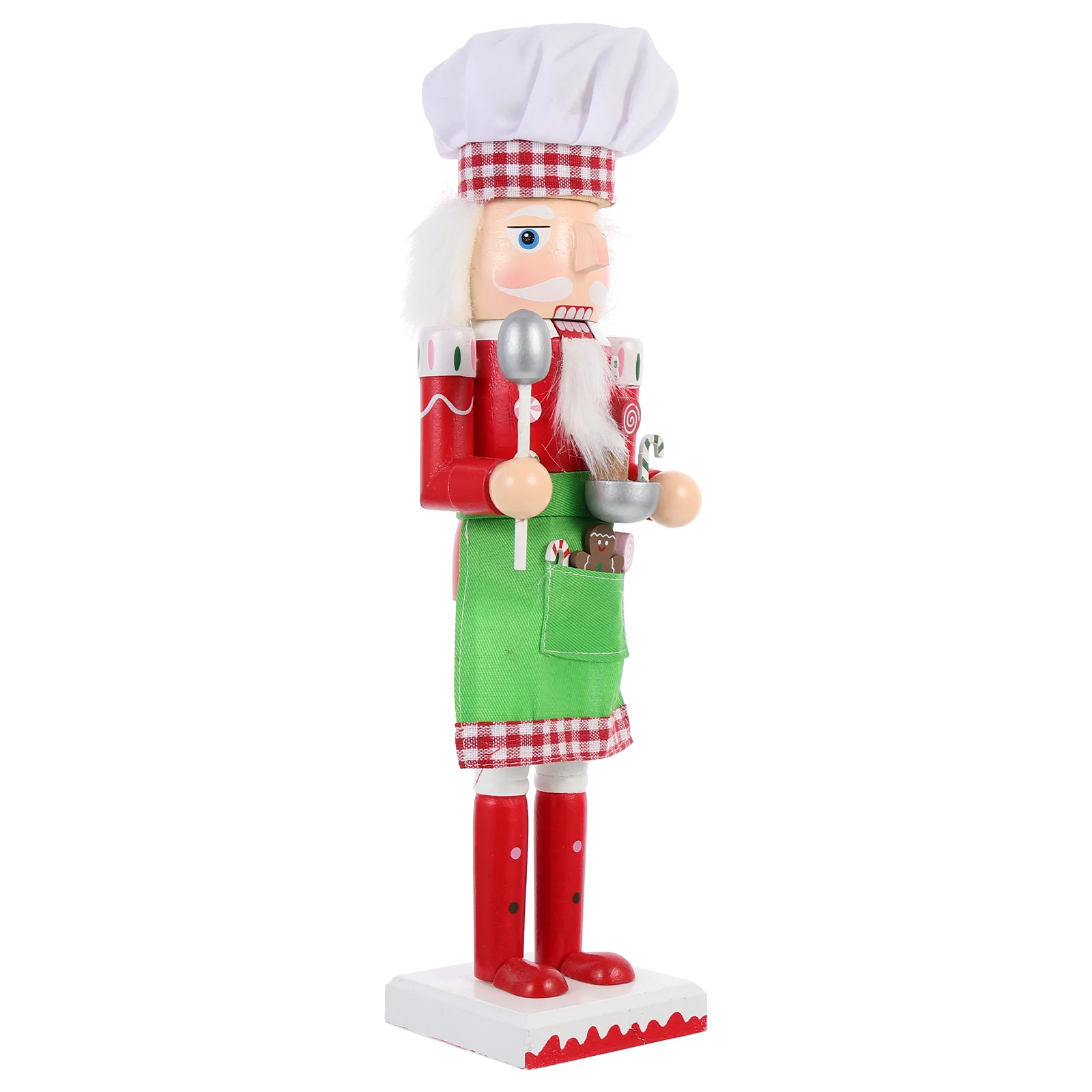 

Nutcracker Christmas Wooden Figurine Nutcrackers Wood Party Birthday Supplies Soldier Table Xmasdecor Walnut Centerpiece