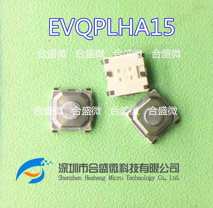 

20PCS Switch Original EVQ-PLHA15 SPST-NO 0.02A 15V