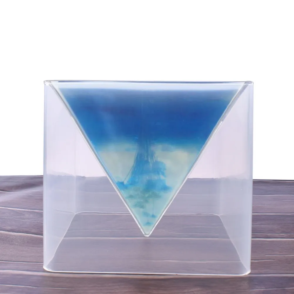 

DIY Crystal Epoxy Jewelry Decoration Tools Pyramid Silicone Mold for Resin