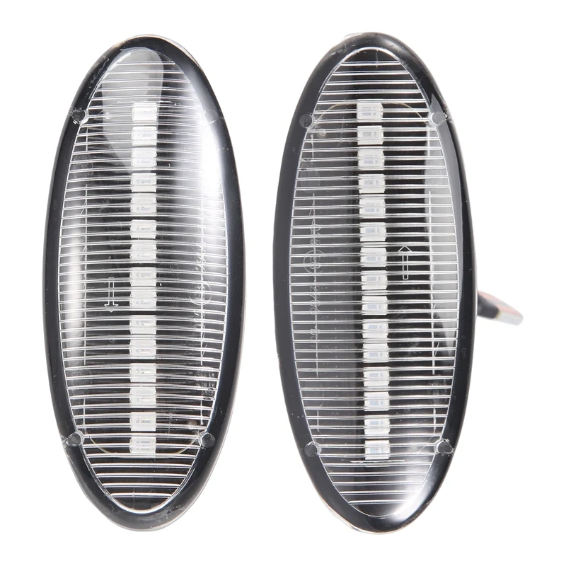 Автомобильный светодиодный динамический боковой габаритный фонарь указатель