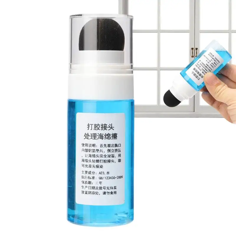 

Glue Joint Sponge Wipe Portable Window Corner Protector Glue Multifunctional 50ml Non Trace PVG Glue Soft Touch For Wall Grounds