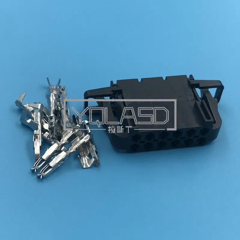 

1 комплект, 12-контактный 1,5 мм 3B0 972 736 3B0 972 726 разъем переменного тока в сборе, автомобильная вилка жгута проводов для Audi VW 3B 0972736 3B 0972726