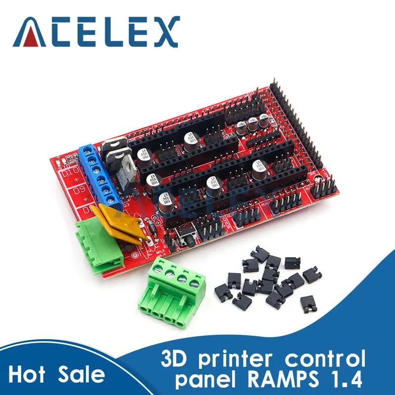 

RAMPS 1.4 3D printer control panel printer Control Reprap MendelPrusa for Arduino