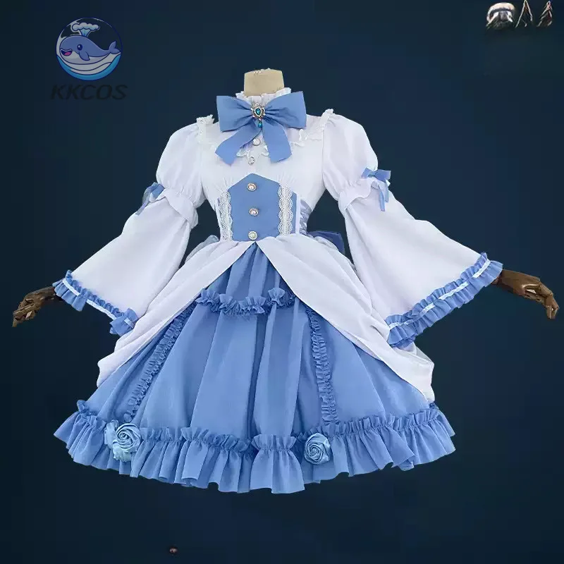 Фото Re:ZERO - Начало жизни в другом мире Rem Косплей Костюм Хэллоуин Карнавал Вечеринка Рождественская игра Ролевая одежда Одежда KKCos №5
