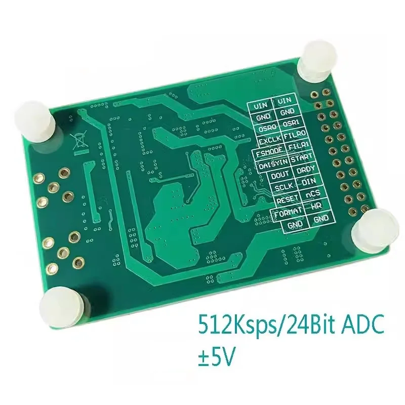 Макетная плата ADS127L01 512Ksps 24Bit ADC модуль
