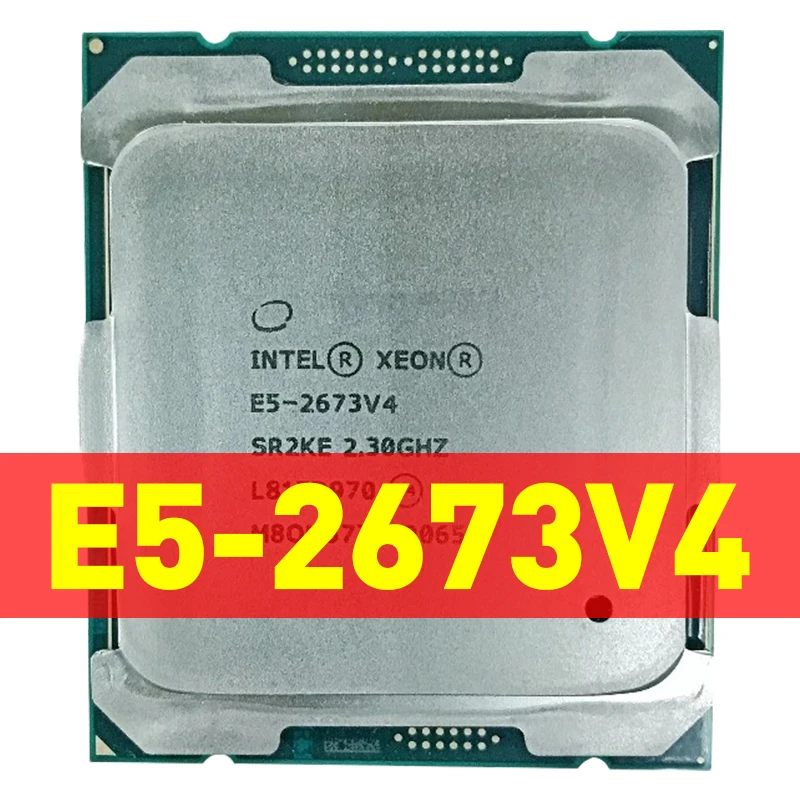 Intel Xeon E5-2673 v4 SR2KE 2 3 ГГц двадцать ядер 20 40 потоков 135 Вт LGA 2011-3 для X99 процессор