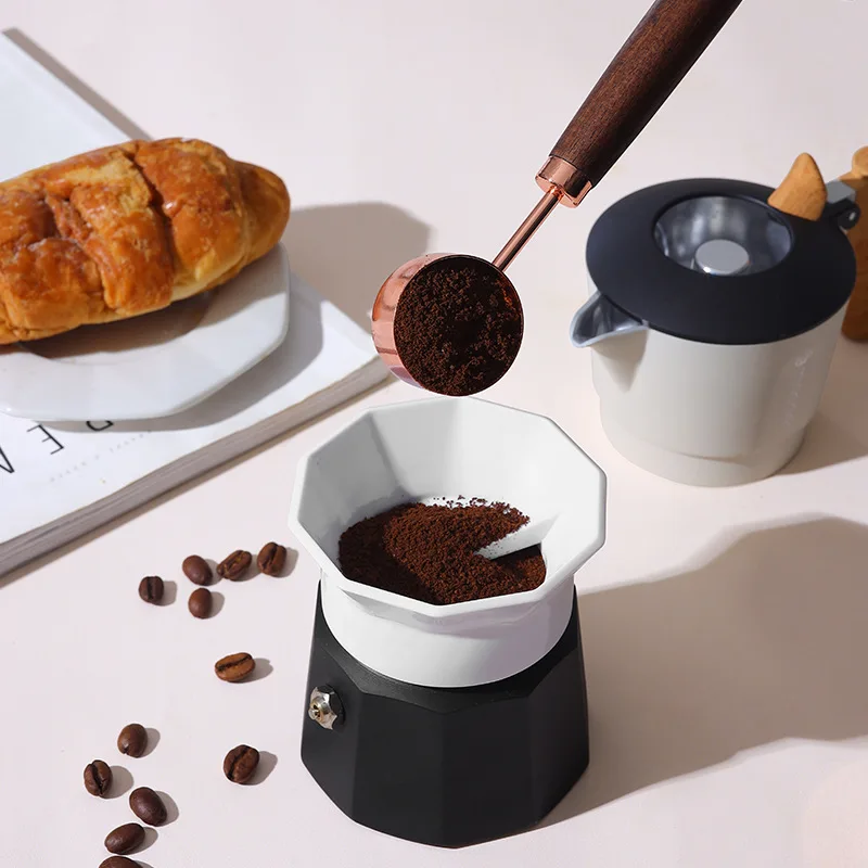 

65MM Stirring Stick for Moka Pot Rotating Powder Metering Ring Coffee Dispenser Leveler Espresso Tool Home Kitchen Accessories