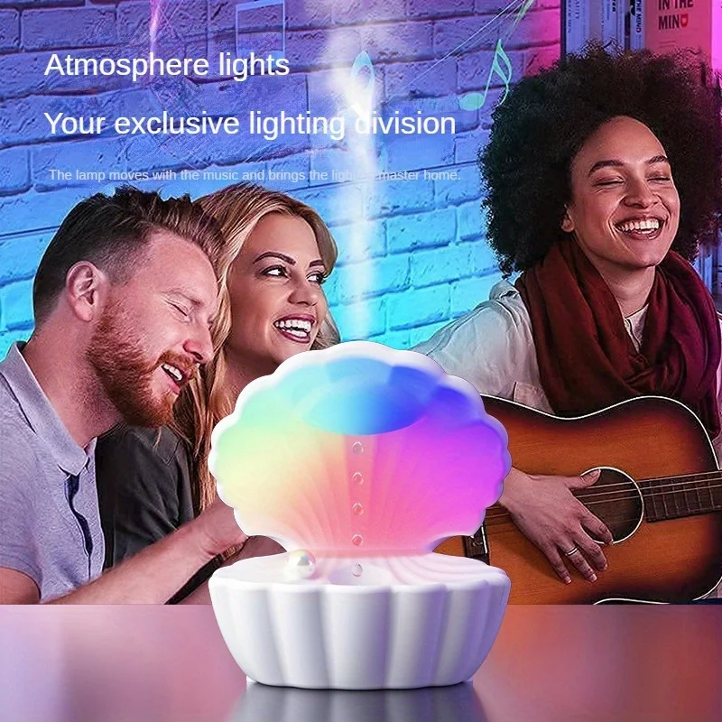 Увлажнитель и звуковой аппарат 2 в 1 антигравитационный распылитель увлажнитель