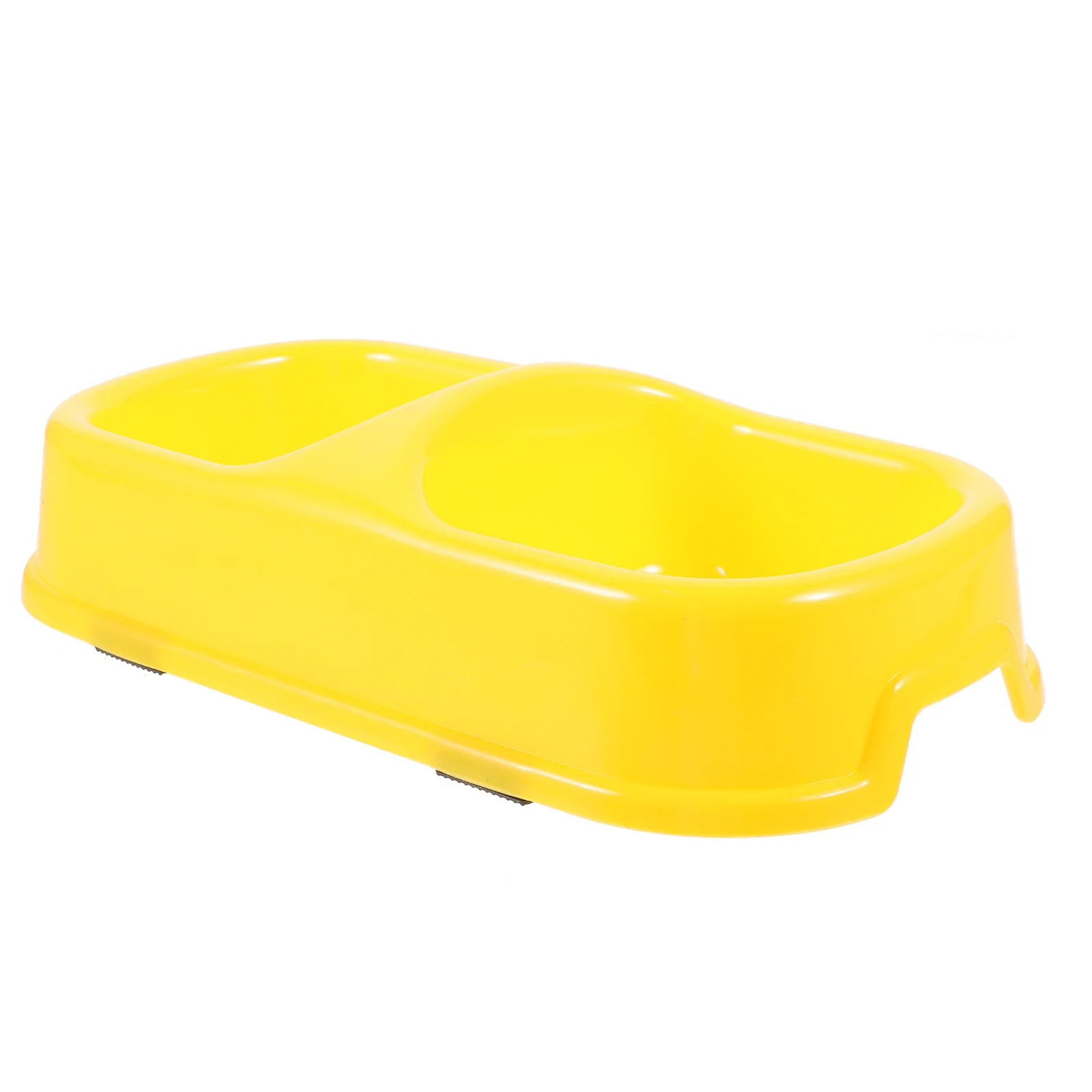 

Pet Supplies Dog Food Holder Bowl Printed Containers Puppy Feeder Anti-slip Bowls Feeding Non-skid Portable Practical