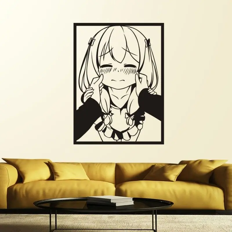 Наклейка на стену Eromanga Sensei стеклянная наклейка автомобиль TIzumi Sagiri виниловый