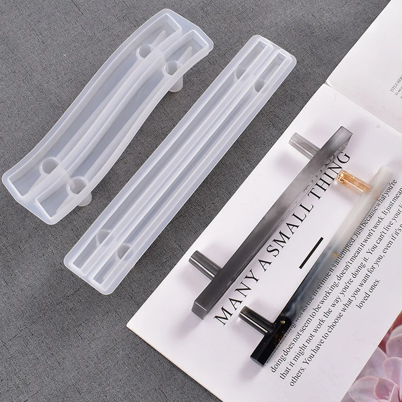 

1 шт., гибкая эпоксидная форма с шестигранной ручкой для украшения дома