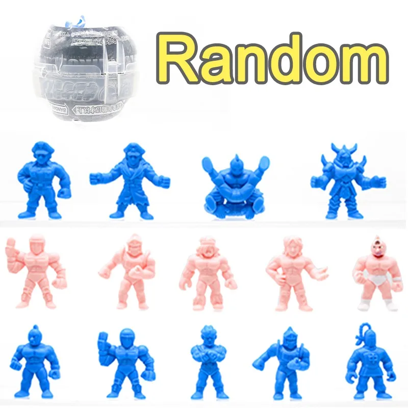 Фото Натуральные капсульные игрушки Kinnikuman, розовый, синий, синусоидальный мясник, полный Супермен, патриархи, украшения, гашапон №3