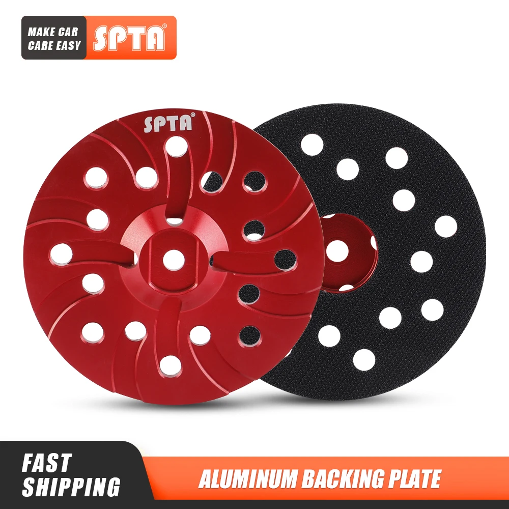 SPTA 5 Inch 125mm Hook and Loop Sanding Pad Backing Plate Ba