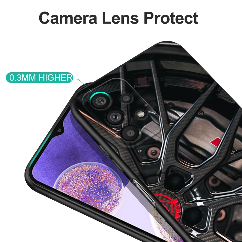 Черный чехол из ТПУ для Samsung galaxy M53 M13 M62 A12 A22 A22S A32 A42 A52 A52S A72 4g 5g A20S роскошный