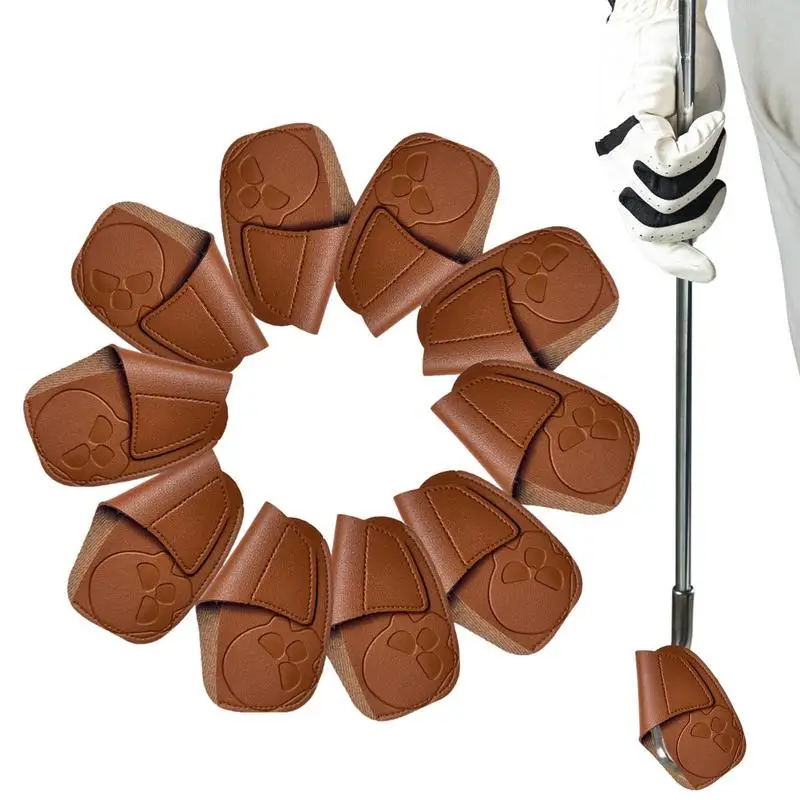 

Golf Head Covers 10pcs Golf Club Iron Club Head Covers Golf Head Covers For Iron With And Hook Fasteners For Most Golf Brands