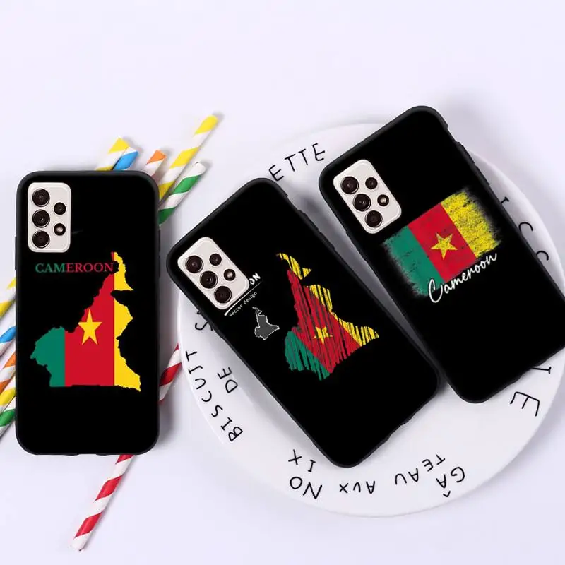 

Republic of Cameroon Flag Phone Case For Samsung galaxy A S note 10 12 20 32 40 50 51 52 70 71 72 21 fe s ultra plus