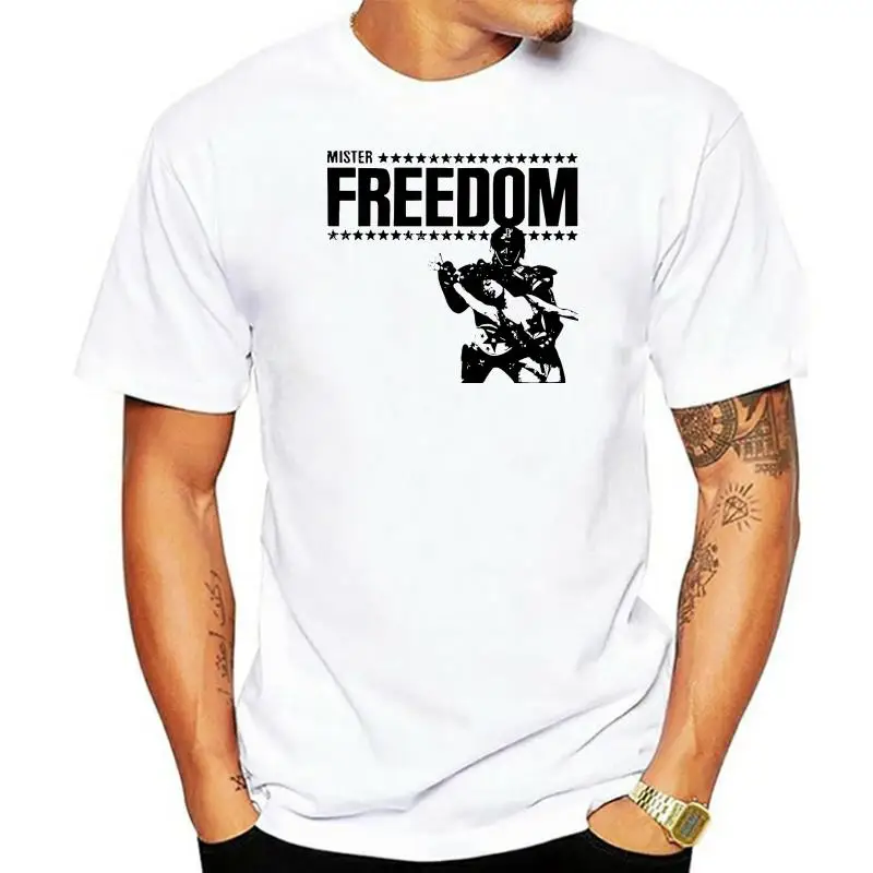 

Mr Freedom T-Shirt - 1969 Movie Cult Film Various Sizes Colours men t shirt