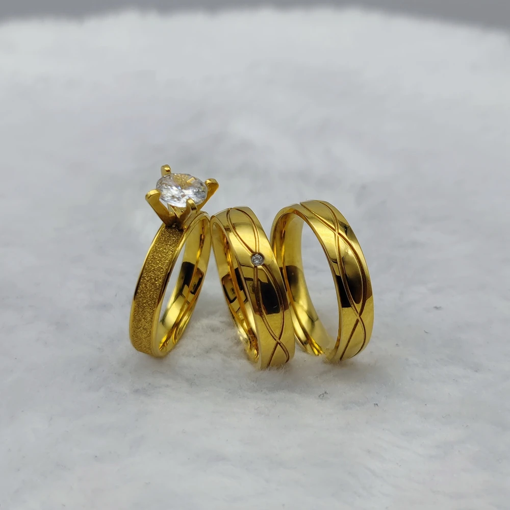 Оптовая продажа европейские винтажные титановые ювелирные кольца обещанный