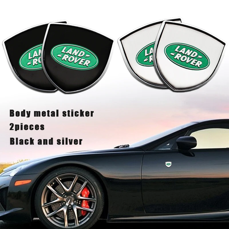 

3D Metal Car Stickers Emblem Badge Tail Decal Decoration For Land Rover Freelander 1 2 Discovery Sport 3 4 Styling Accessories