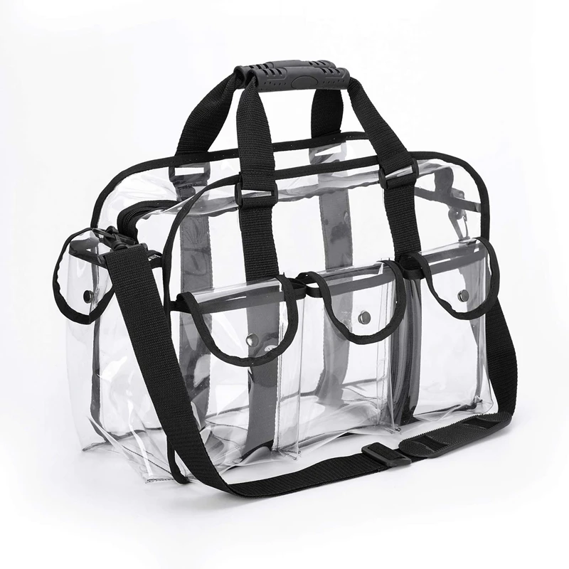 

Clear Travel Makeup Bag Shoulder Strap Adjustable for Women Men, Travel, Beach