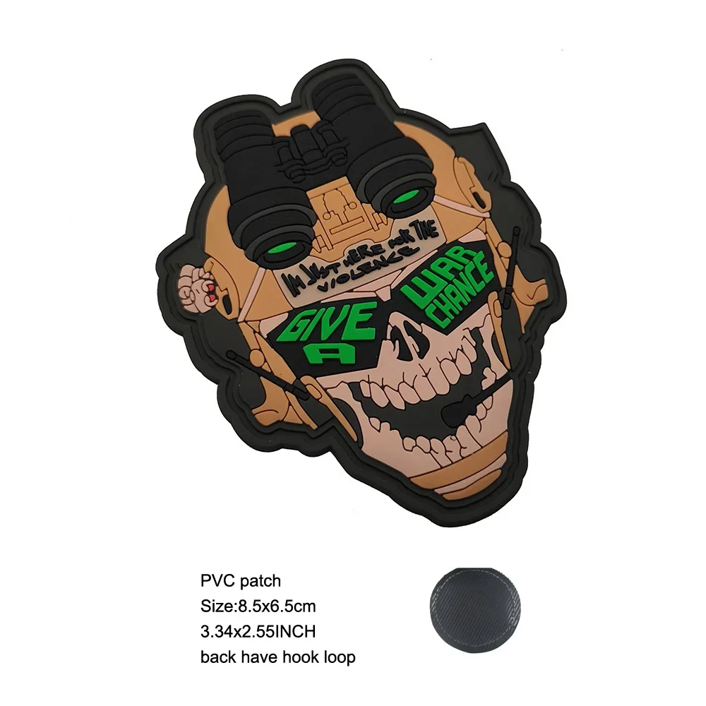 Аксессуары для тактической сумки светящаяся в темноте леди Справедливость 3D