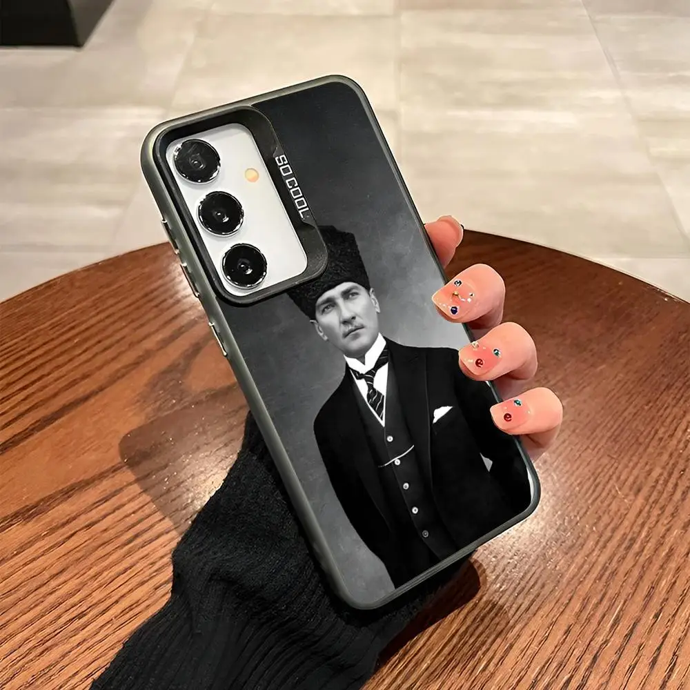 Чехол для телефона Турецкая Мустафа Кемаль Ататюрка Samsung Galaxy S24 S23 S22 S21 S20 Note20 Ultra Plus