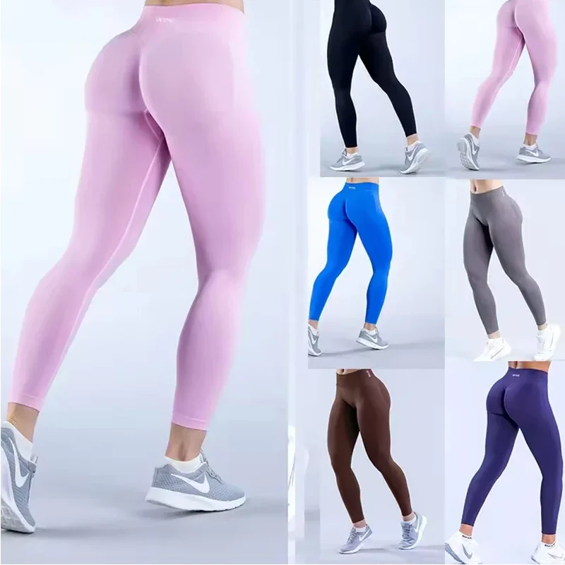 Спортивные леггинсы DFYNE бесшовные женские длинные брюки для йоги