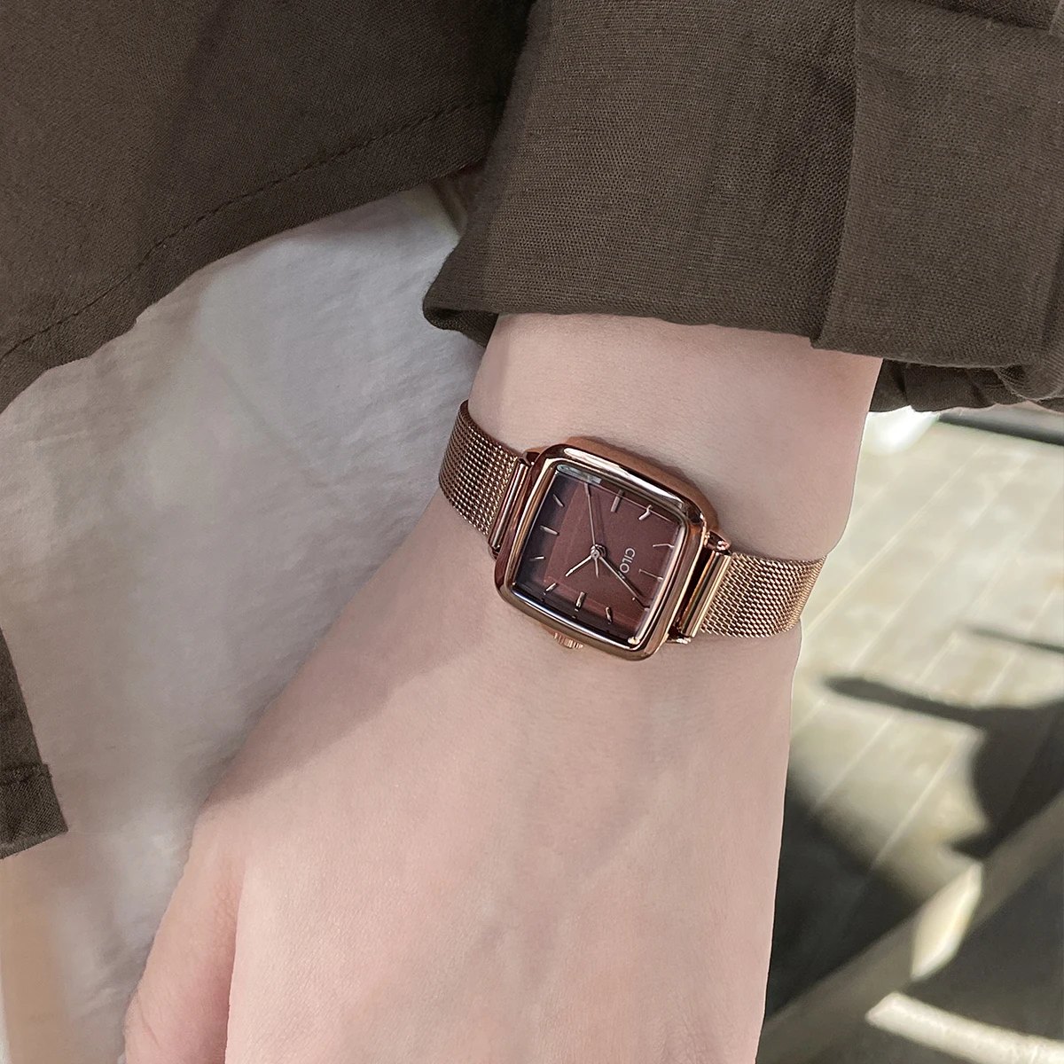 CILOA 2024 новейшие женские маленькие квадратные часы-конфеты с квадратными