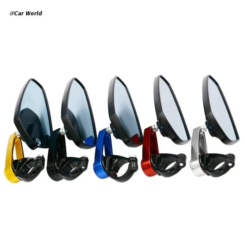 

6XDB 2x Motorcycle Modified Handlebar Reversing Rear View Mirror Off-road Sports Car