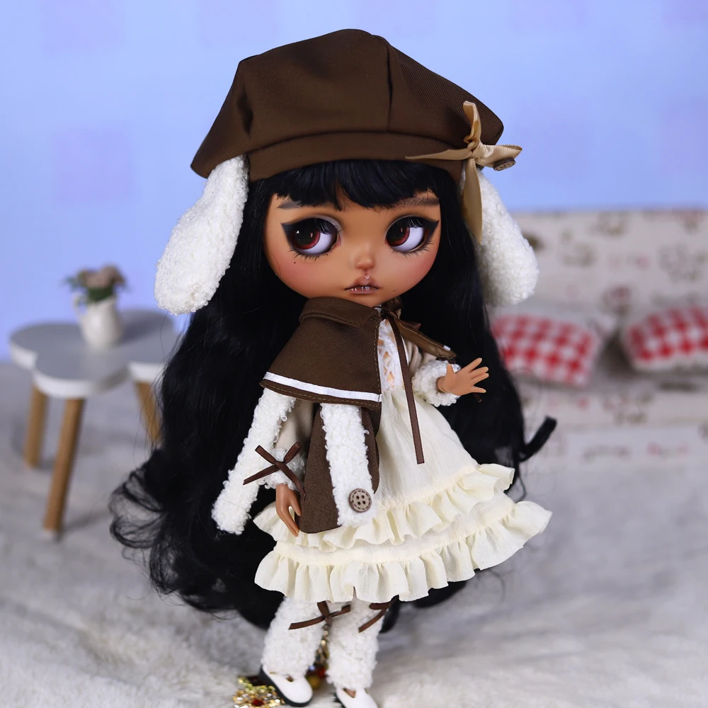 Фото Кукла ICY DBS Blyth, масштаб 1/6, 30 см, черные глаза, ручная роспись макияжа, черные волосы, различные стили, варианты кукол в обнаженном виде и т.д. №2