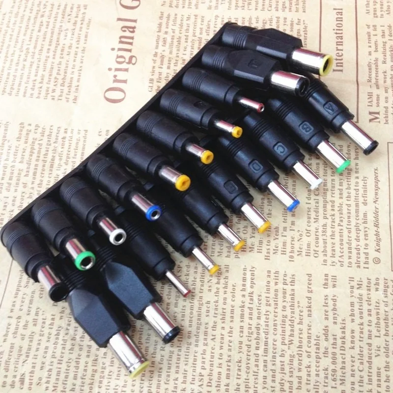 Kits Universal 5.5 Mm X 2.1 Mm Dc Ac Power Adapter Tips Conn