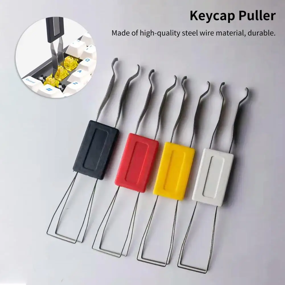 

Universal Keyboard Key Cap Puller for Mechanical Keyboard Keycap Remover Key Anti-skidding Metal Computer Keyboard Cap Extractor