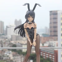 39cm anime sakurajima mai sexy freeing bunny girl 14 pvc collection model figure
