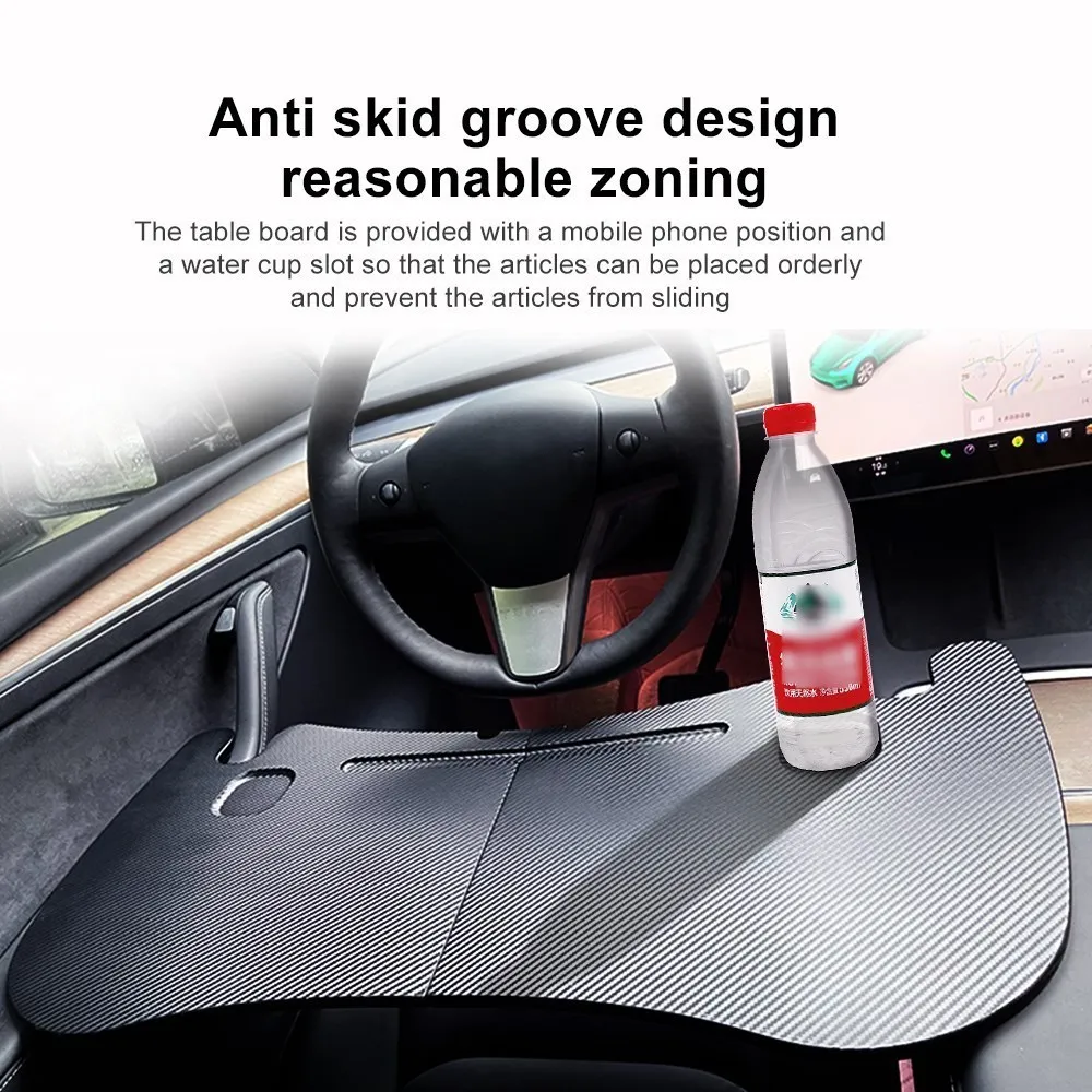Стол для Tesla Model 3 Y 2022 2023 2024 автомобильный руль поднос ноутбука стол еды