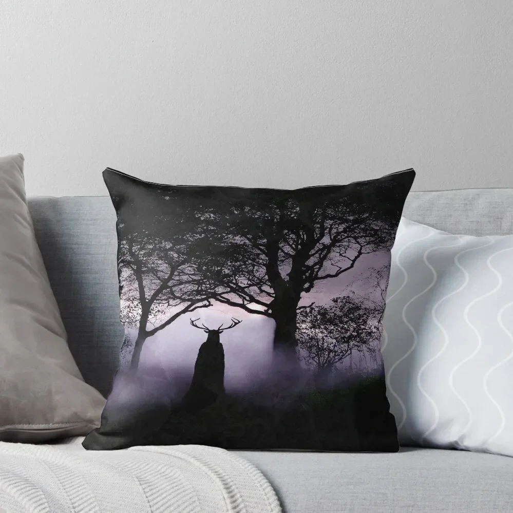 Декоративная подушка с вышивкой Shadow of Herne 2024