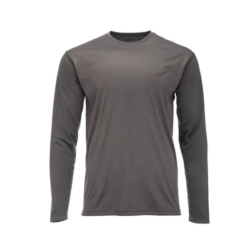 Рубашка для рыбалки летняя одежда с длинным рукавом ловли рыбы зеленая