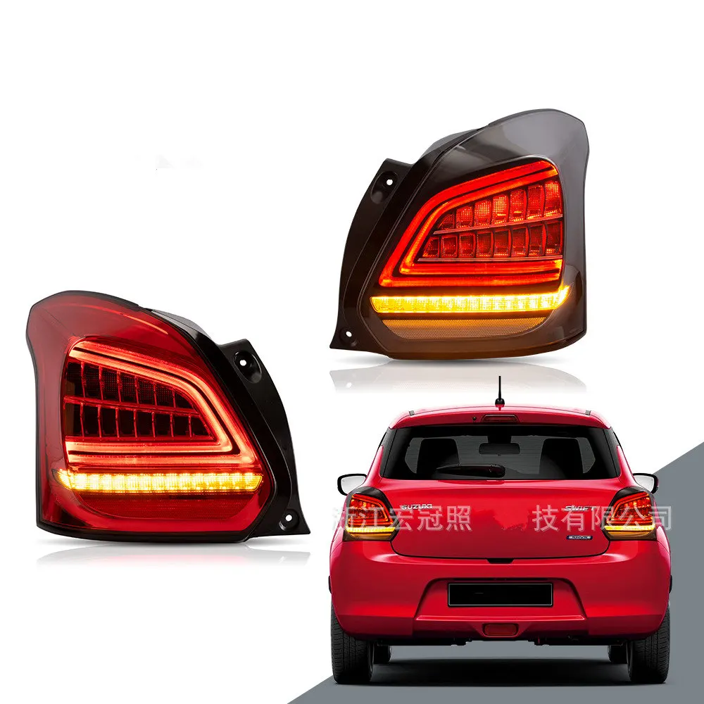 

LED Rear Driving + Brake Taillamp For Suzuki Swift Car Taillight Assembly 2017+ Dynamic Turn Signal Auto Accessories Lamps