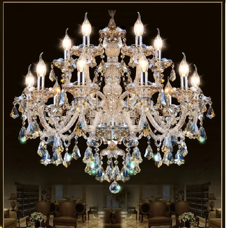 

Modern Crystal Chandelier Living Room lustres de cristal Decoration Pendants and Chandeliers Home Lighting Indoor Lamp