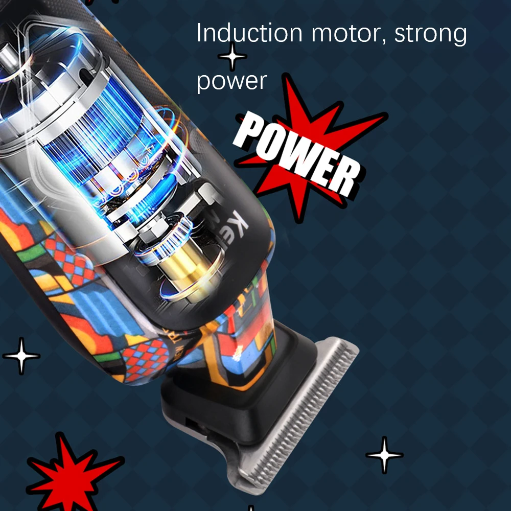 Kemei Hair Trimmer For Men Beard Trimer Professional Hair Clipper Electr Razor Hair Cutting Machine Haircut Electr Shaver